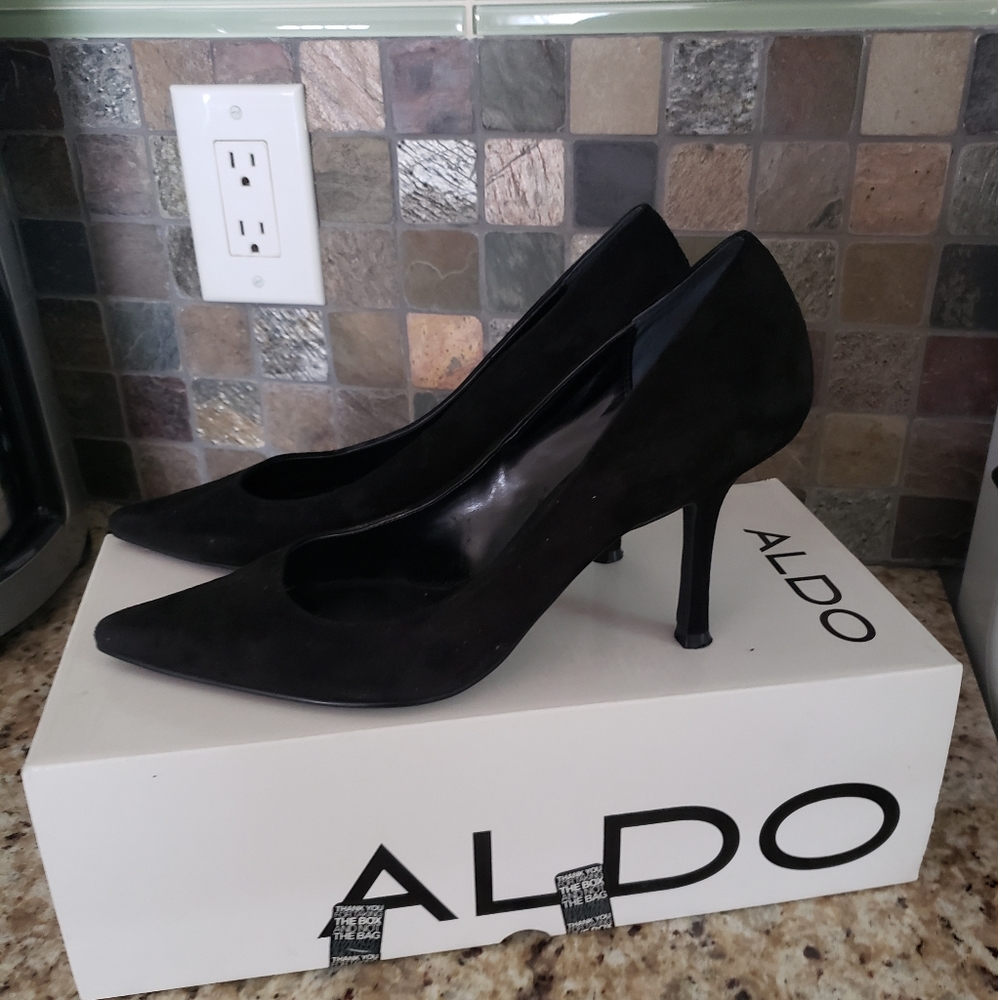 New Suede Pumps